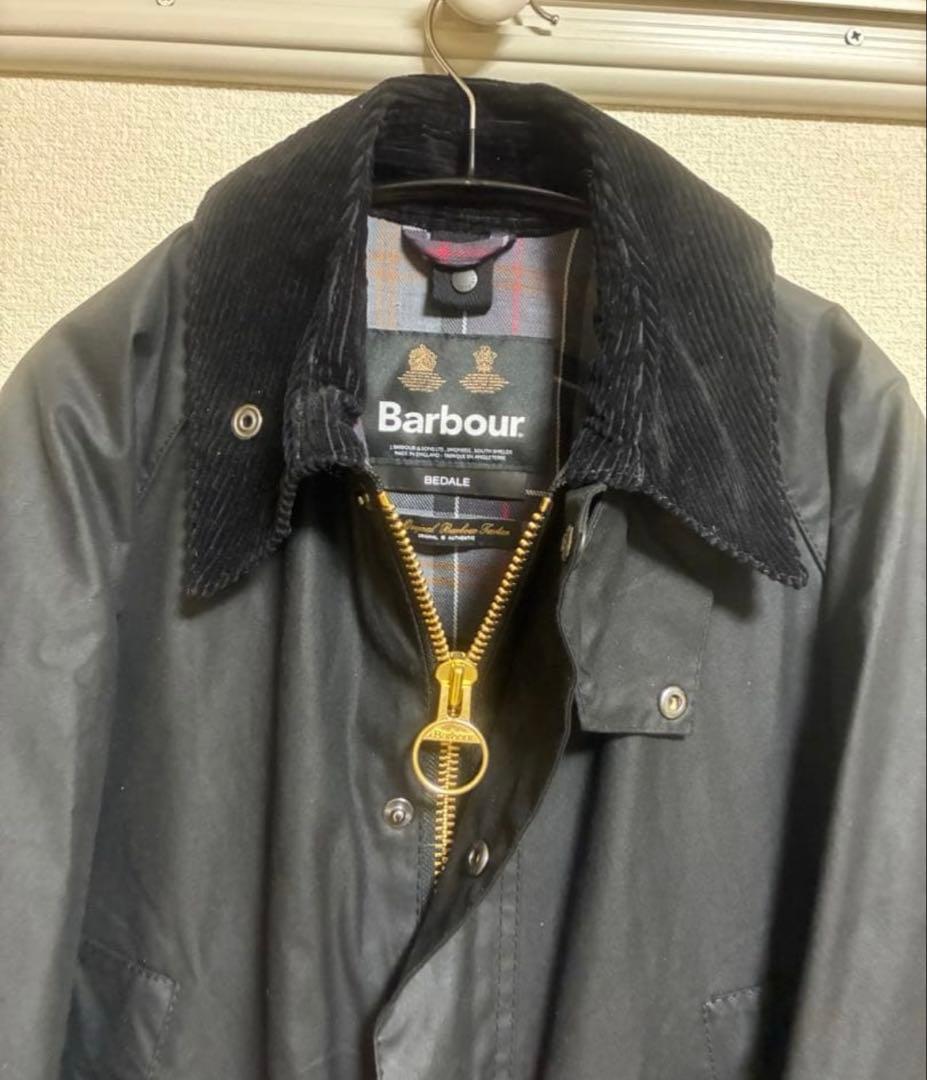 u*b様 Barbour BEDALE ブラックジャケット　38