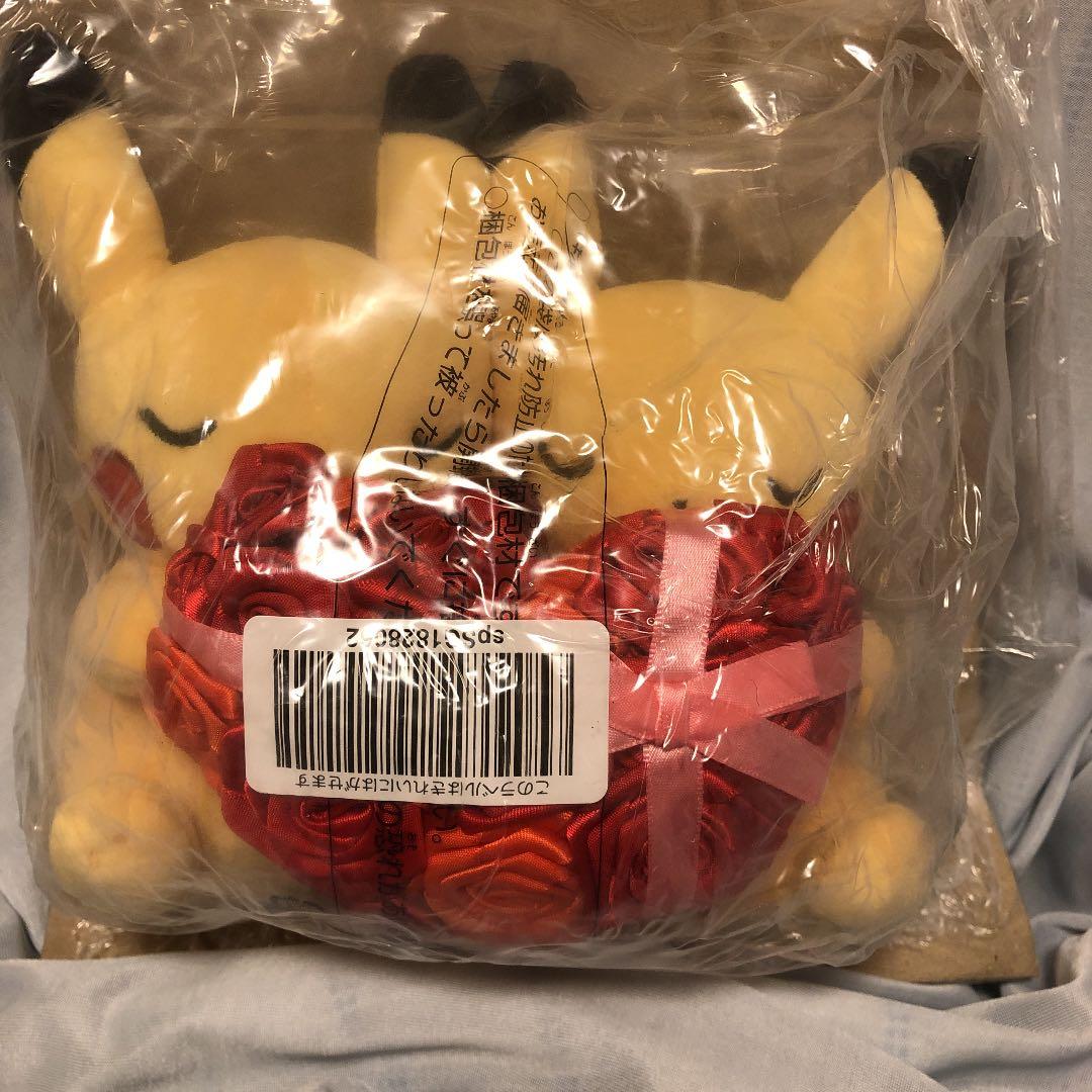 ポケモンセンター　マンスリーペアピカチュウ 2017 2月　ぬいぐるみ