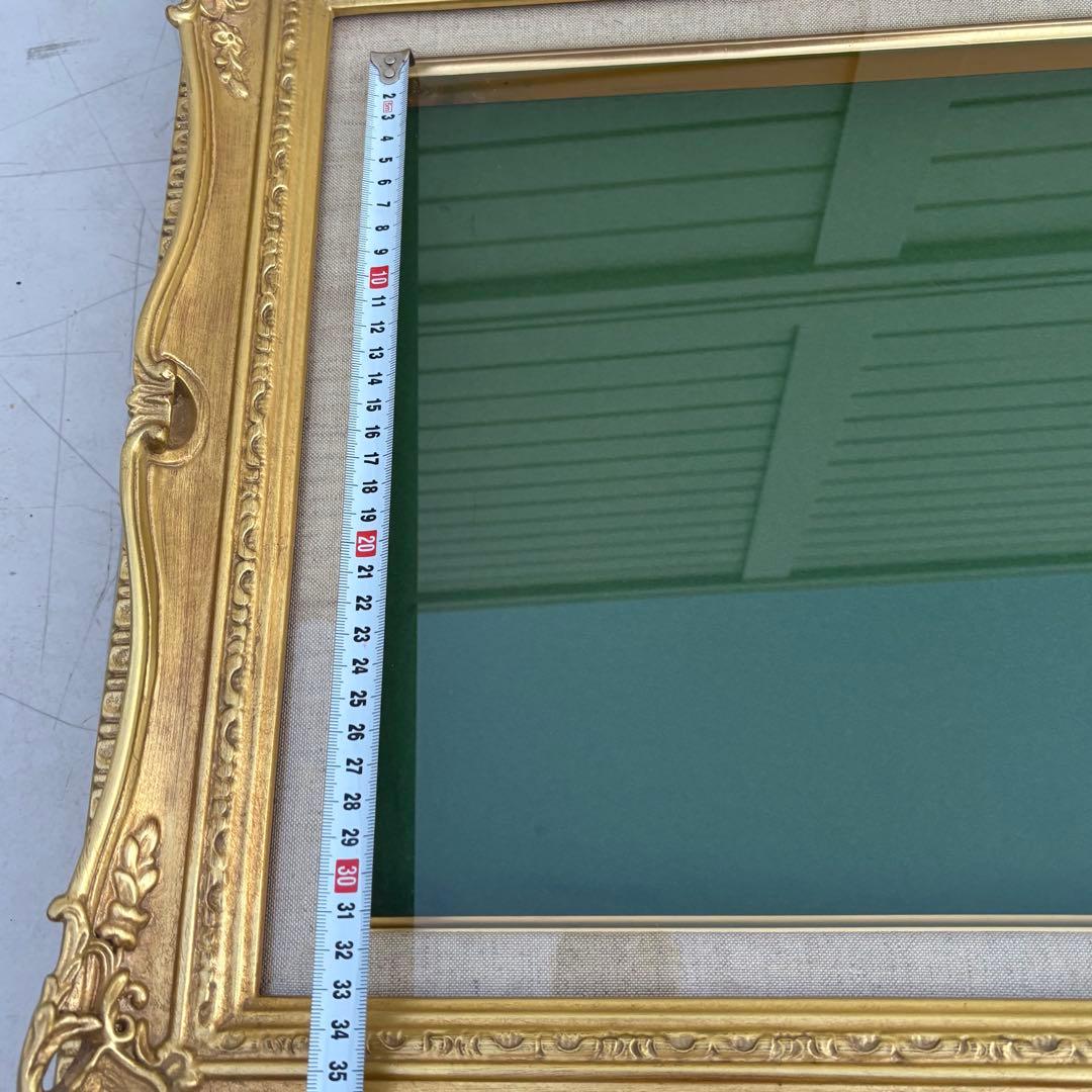 アンティーク調　額装　額