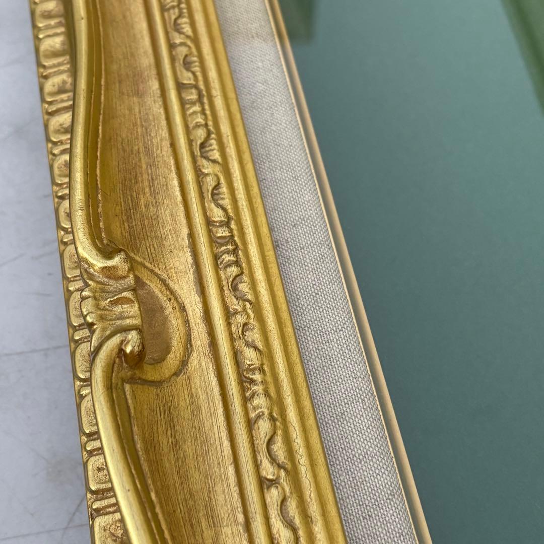 アンティーク調　額装　額