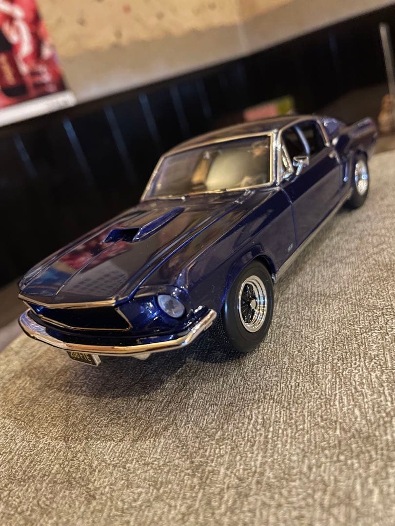 1968Ford Mustang 1/25ダークブルー