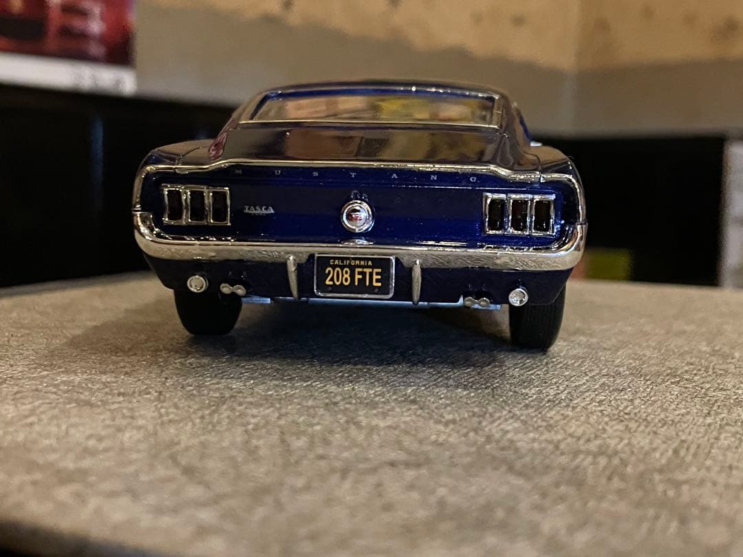 1968Ford Mustang 1/25ダークブルー