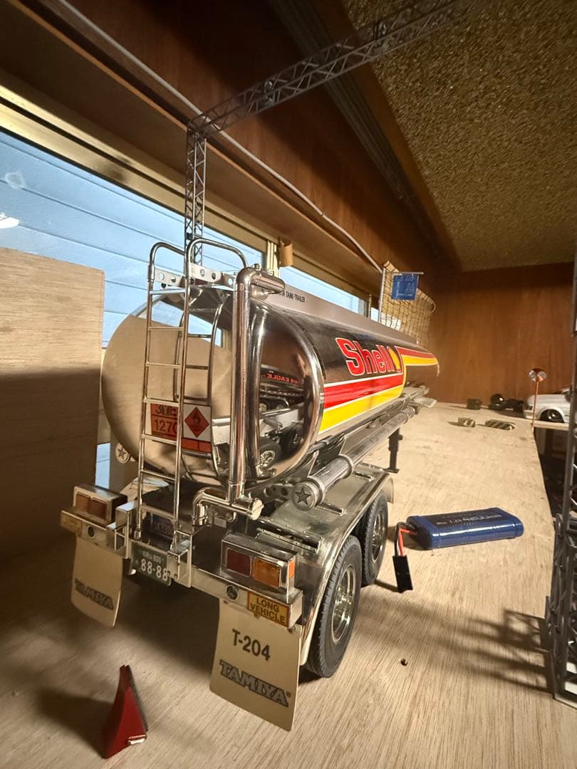 タミヤタンクローリー シェルタンクローリー