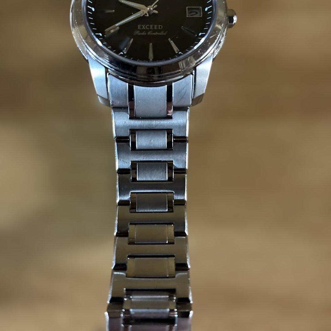 CITIZEN シチズン エクシード EXCEED チタン ソーラー電波腕時計