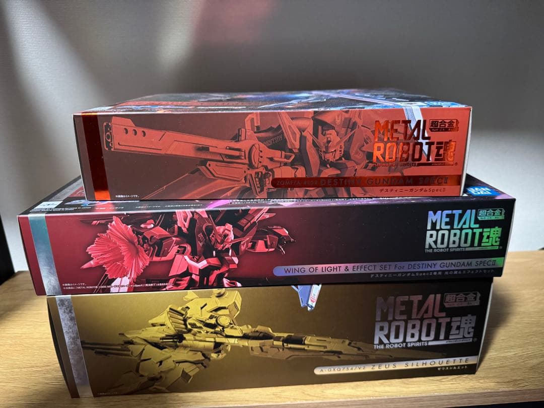 メタルロボット魂 デスティニーガンダムSpecII 光の翼 ゼウスシルエット