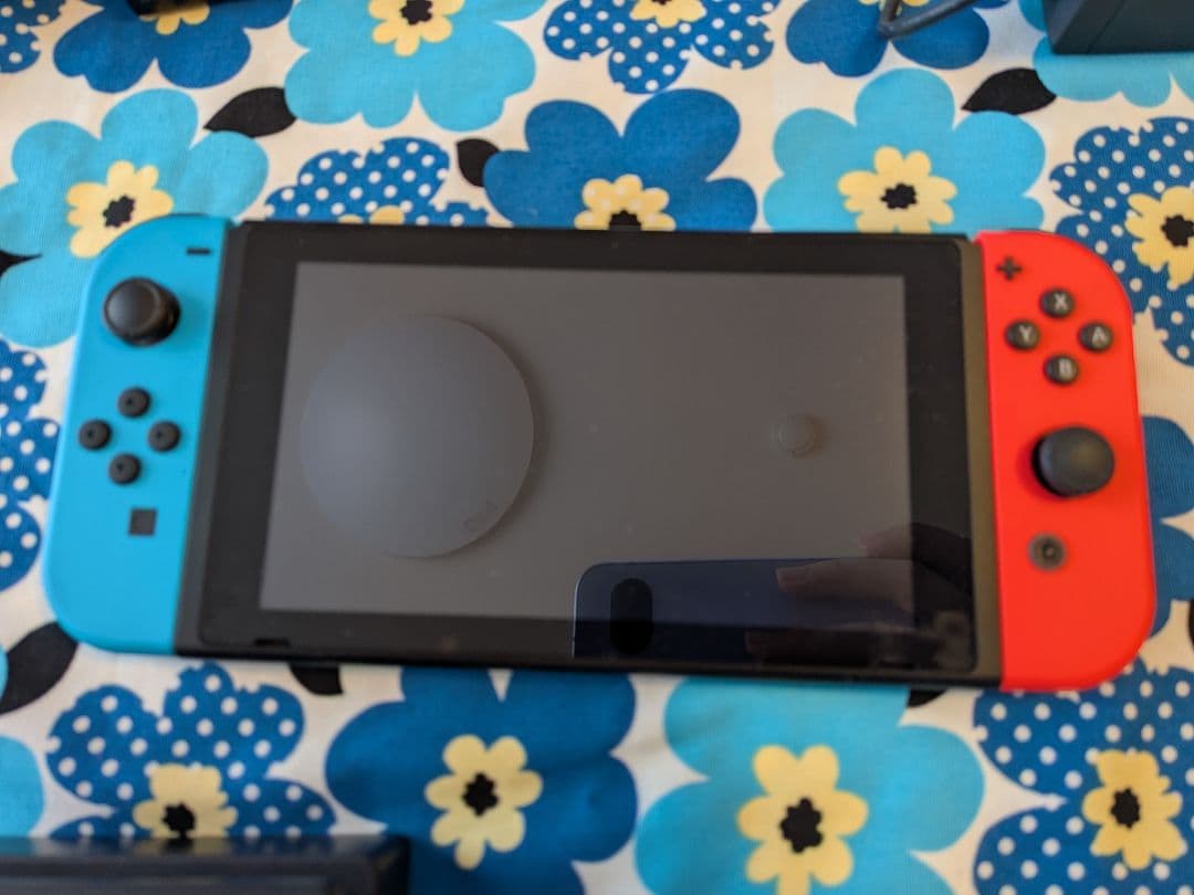 Nintendo Switch 本体 青赤 Joy-Con ゲーム2本付き