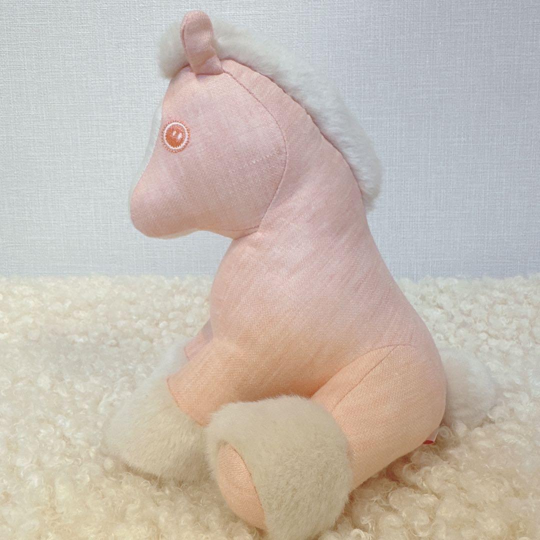 HERMES エルメス ベビーエルミー ぬいぐるみ 馬　ピンク