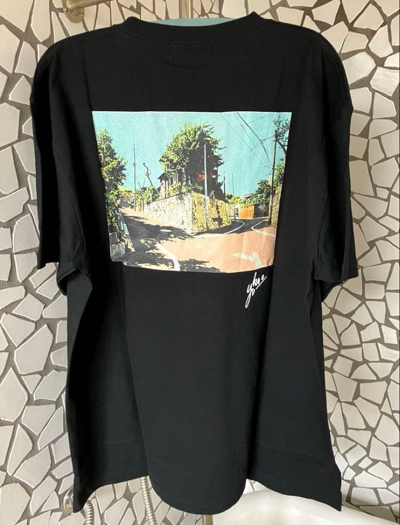 横尾忠則　Y字路Tee ブラックXL