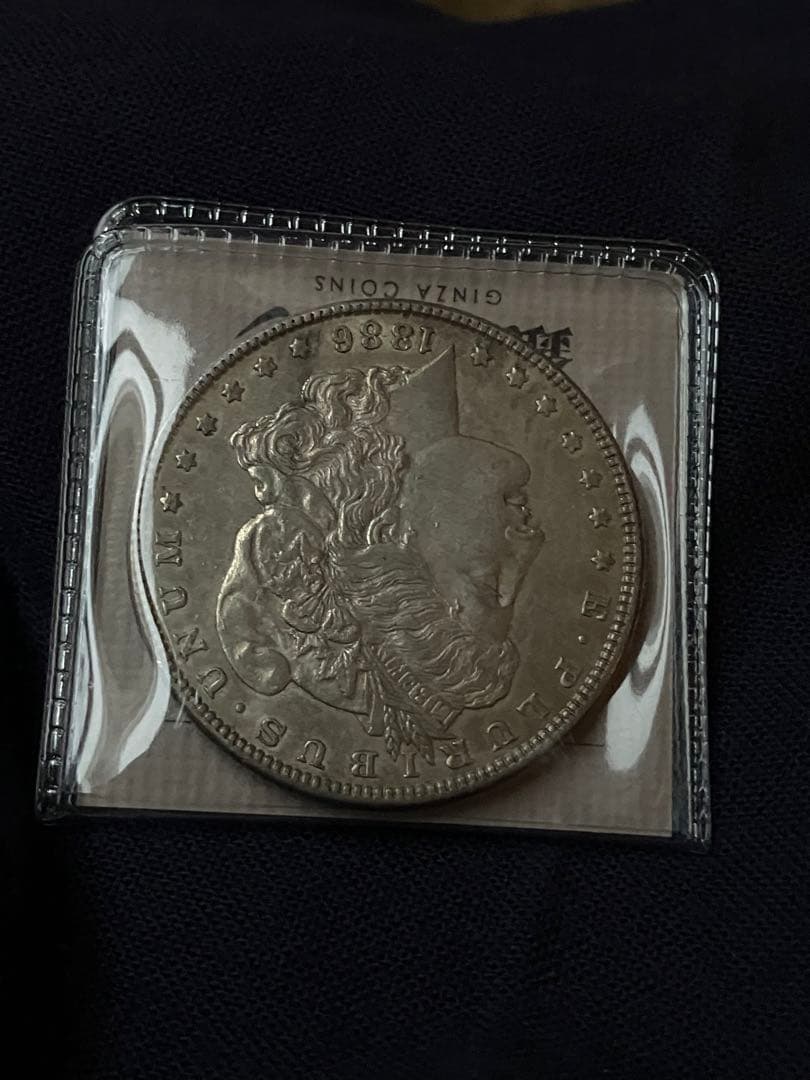 モルガンダラー銀貨　1886年　アメリカ銀貨