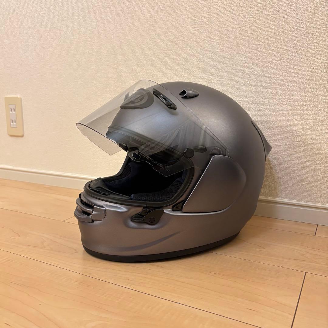 Arai アライ ASTRO-GX プラチナグレー Mサイズ