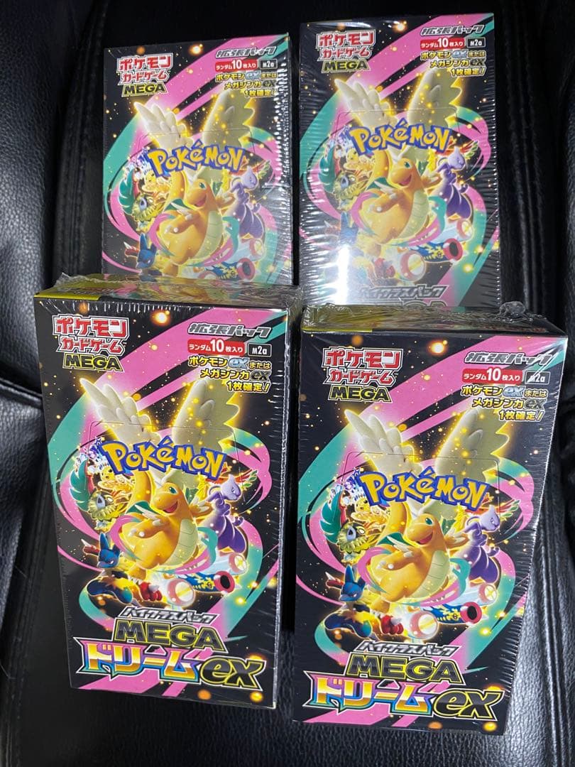 ポケモンカードゲーム MEGAドリームEX 4パック