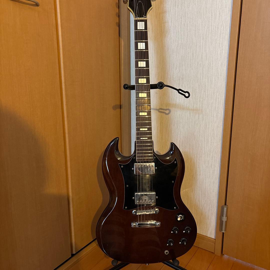 1970年代製マツモク製造　SGタイプギター