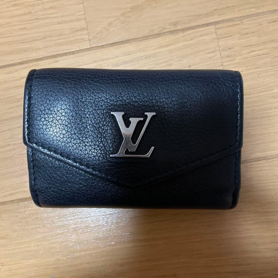 Louis Vuitton ブラック 三つ折り財布