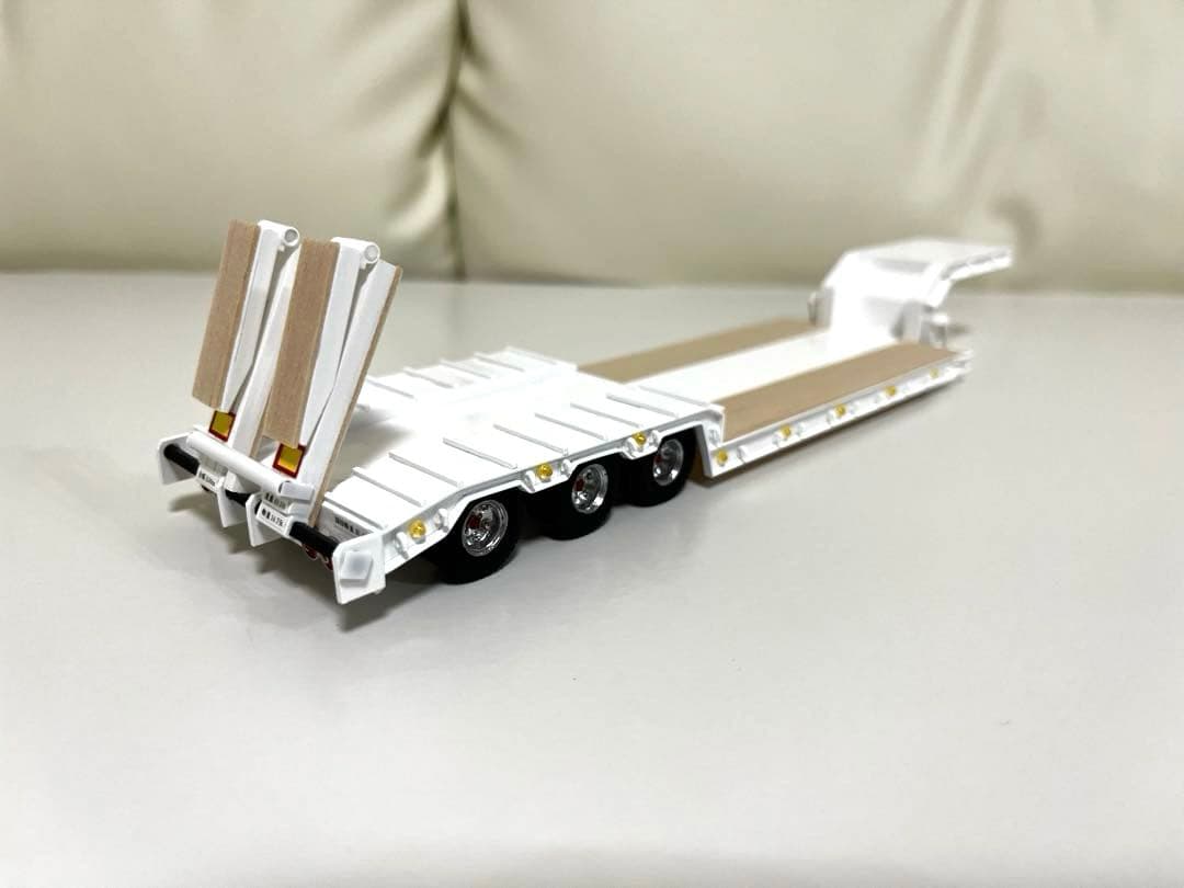 1/50 3軸低床トレーラー自動あゆみ　ケンクラフト プロフィア 用　重機　建機