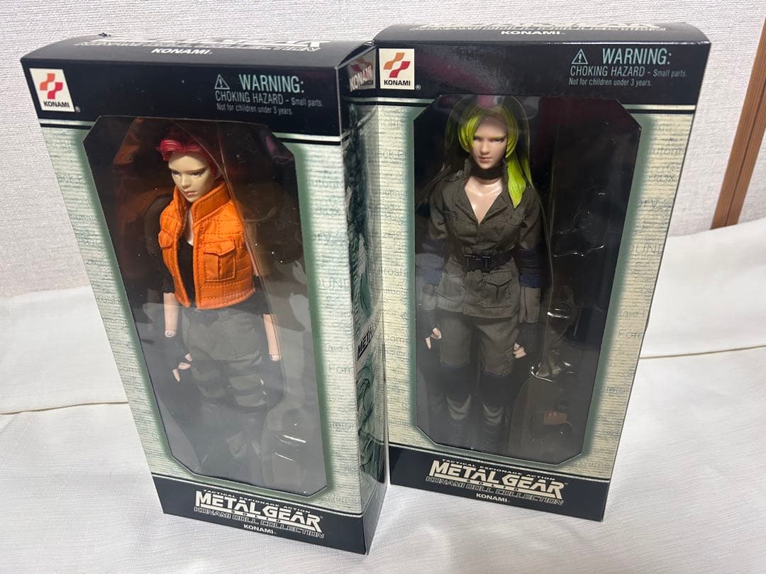 コナミ メタルギアソリッドより ウルフ メリル 1/6ドール 2点セット 開封品