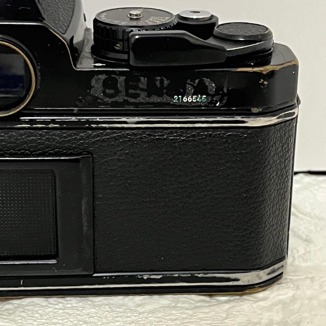 Nikon ニコンFE2 フィルムカメラ ブラックボディ【動作未確認】