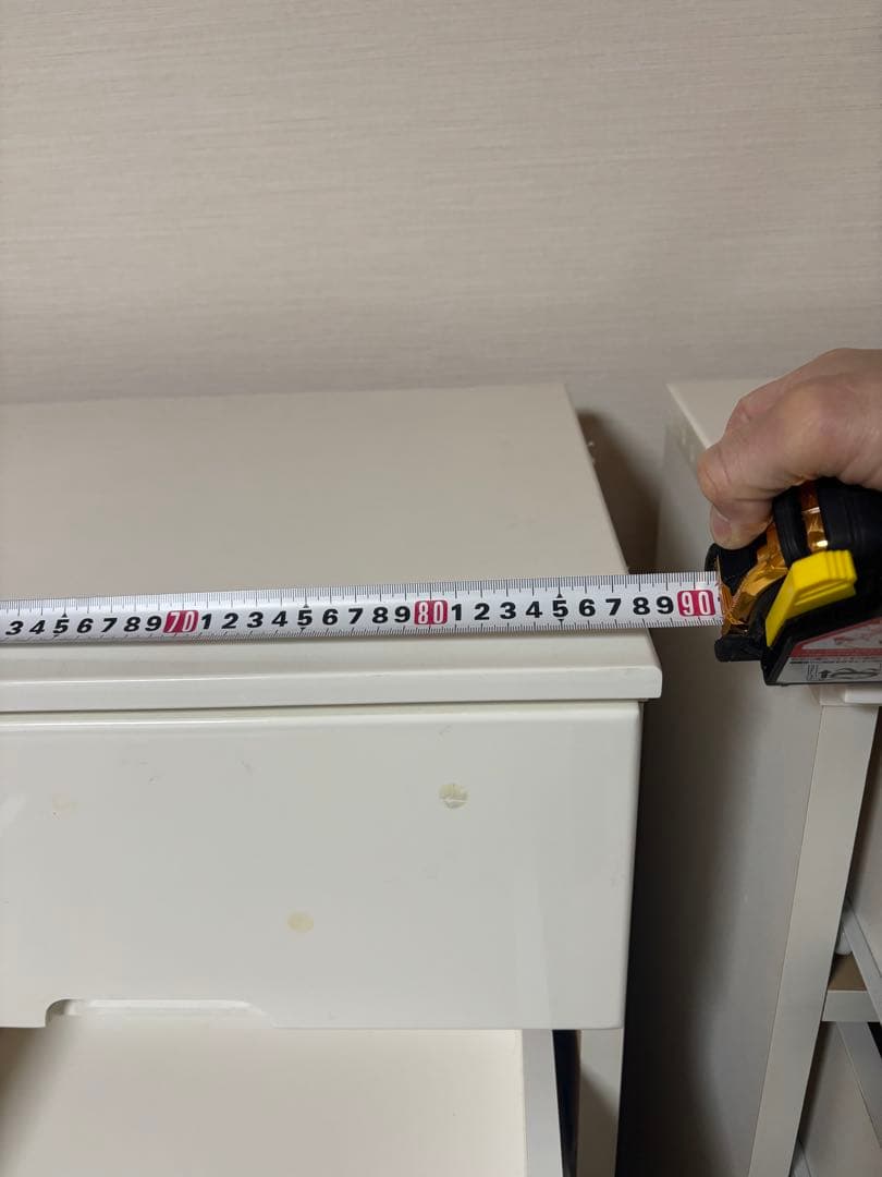 栃木市引き取り限定！ホワイト チェスト2個