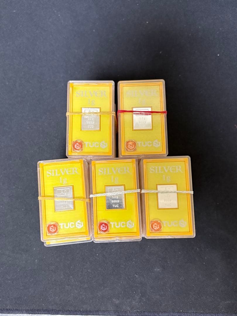 TUC Silver 1g 純銀 景品 50個