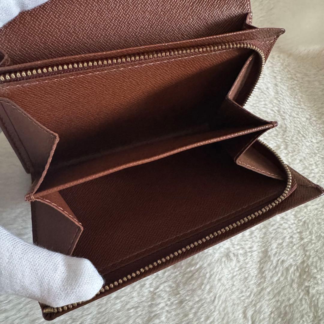 ルイヴィトン ポルトモネ・ビエ トレゾール モノグラ　補修済