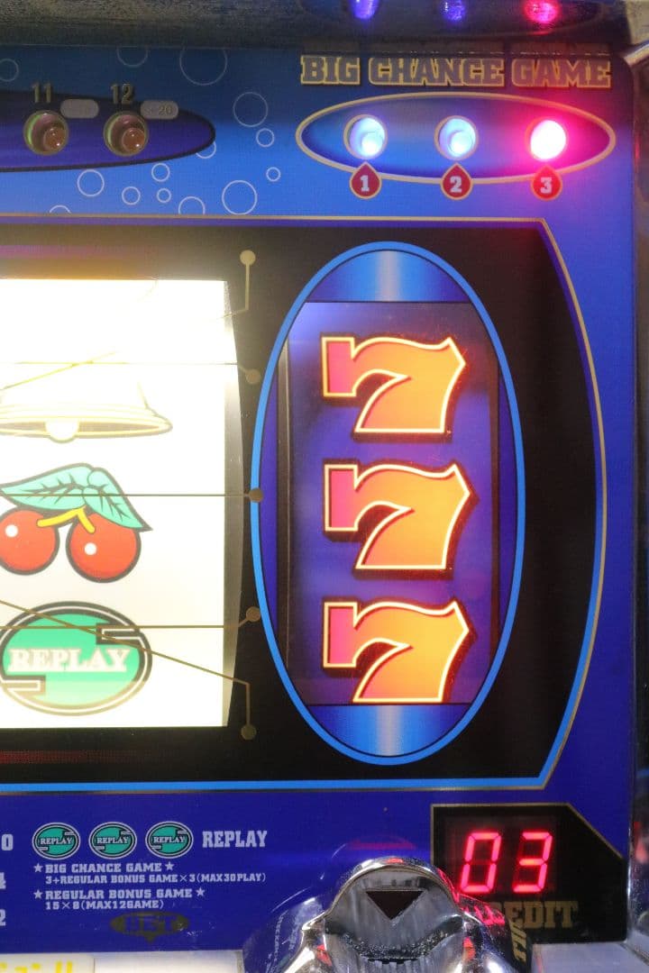 パチスロ実機　シーマスター　4号機