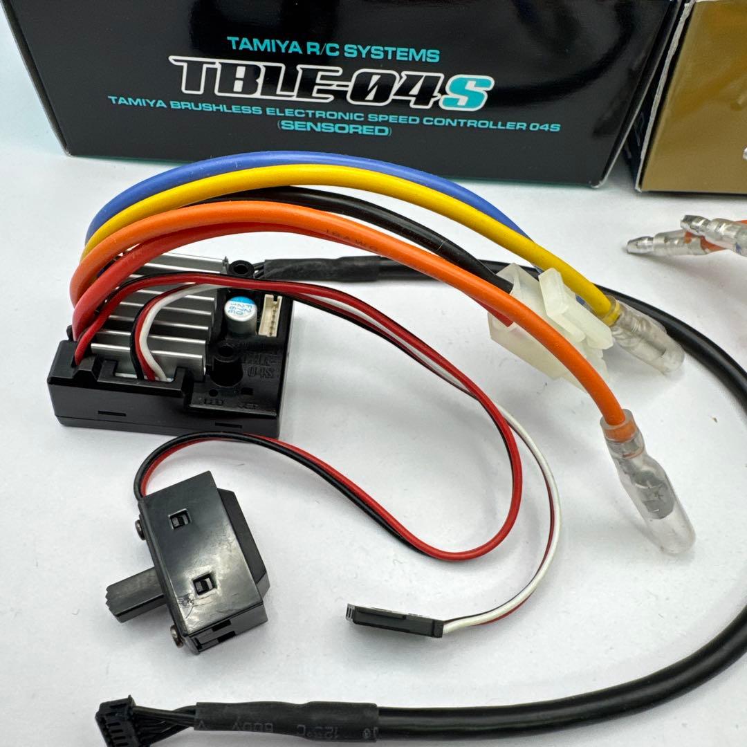 E30 【2個セット】タミヤ ブラシレスモーター ESC 04S センサー付