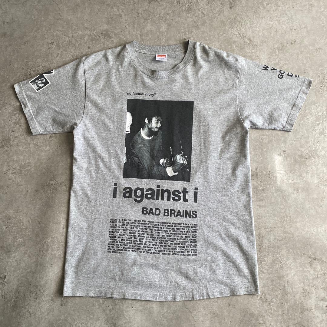 名作 Supreme Bad Brains I Against I Tee L