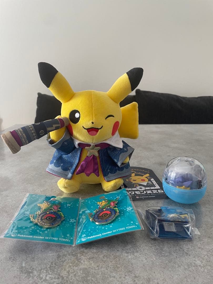 ポケモン天文台 ほしぞらピカチュウ クリップ スカイツリー限定 ピン スターミー
