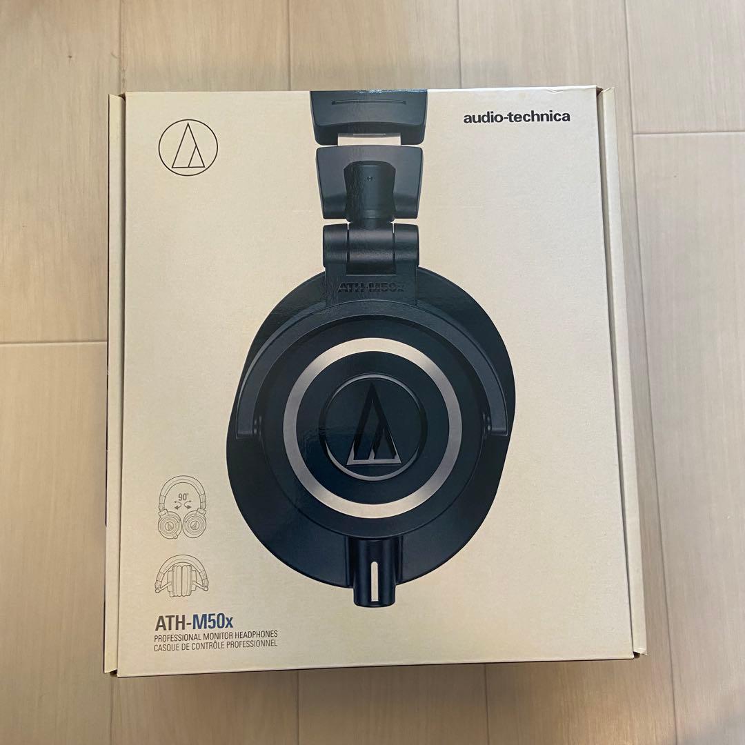 【備品】 ATH-M50x audio technica ヘッドホン