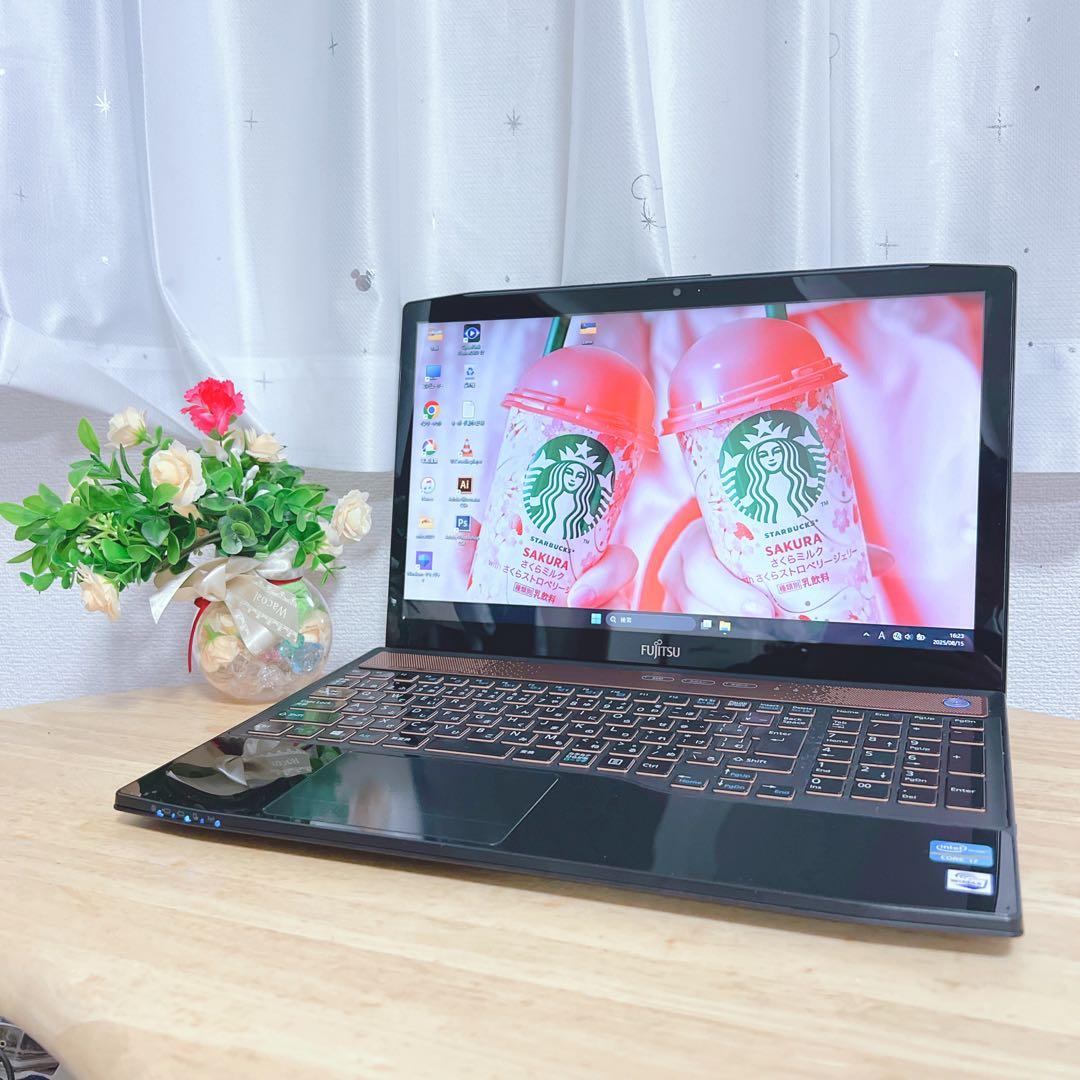 美品、高速コアi7、快適SSD、win11、オフィス2021、wi-fi