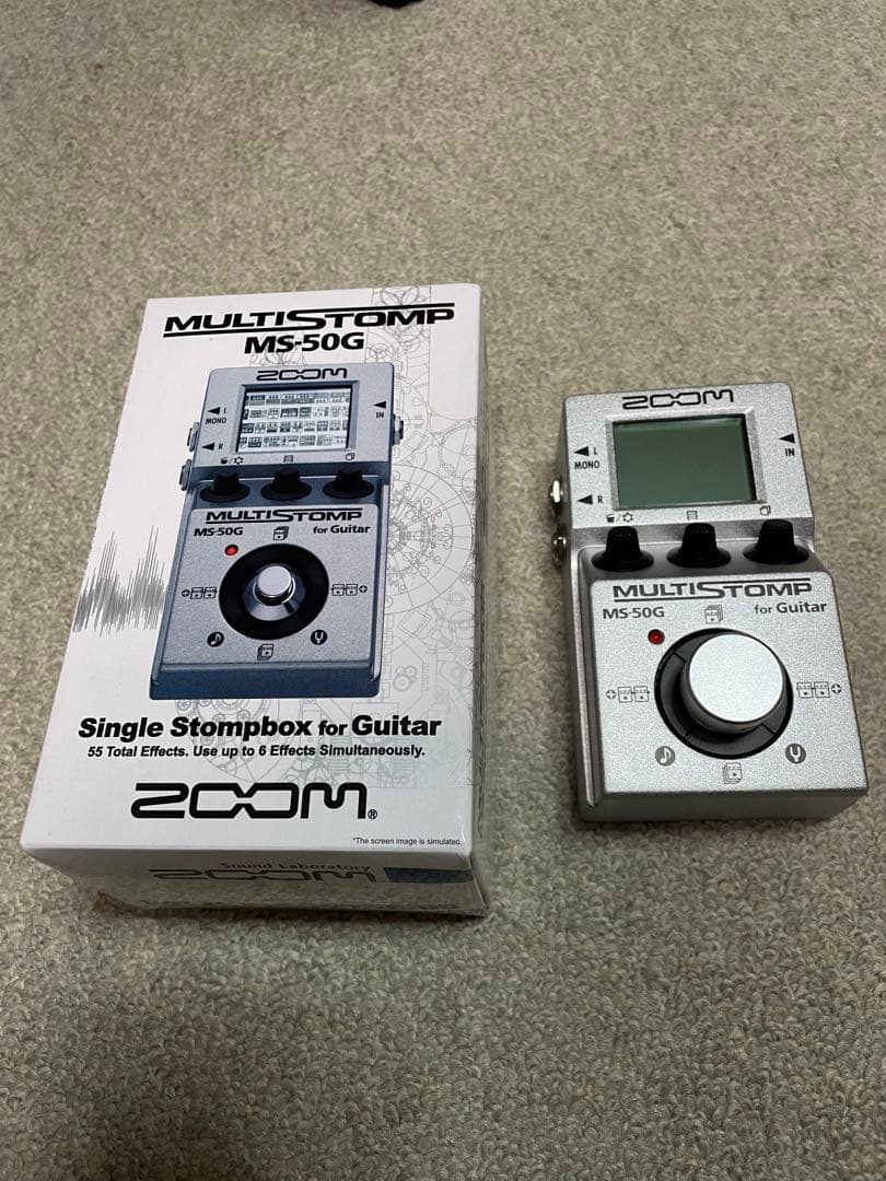 【中古美品】zoom ms-50g マルチストンプ