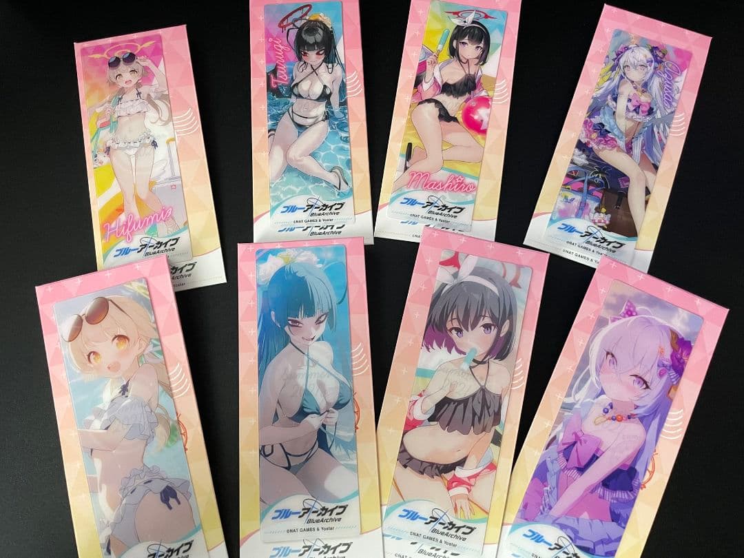 ブルーアーカイブ 夏空のウィッシュリスト 特製しおり8枚セット