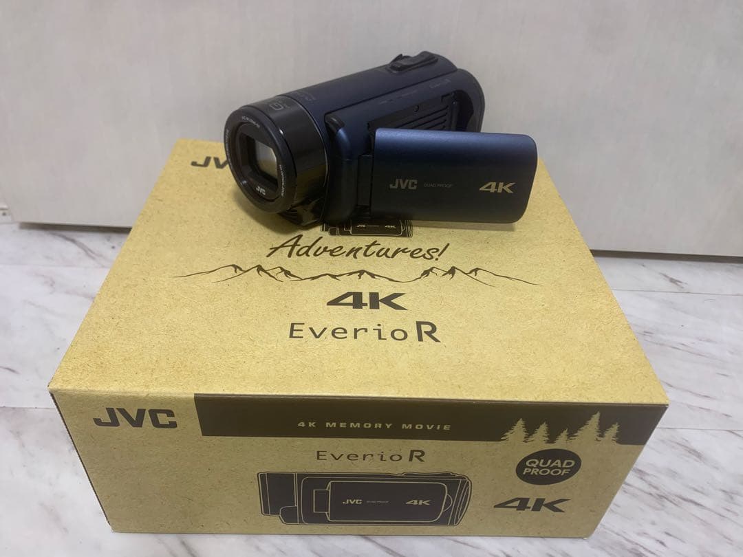 JVC 4K 防水ビデオカメラ本体 GZ-RY980-A
