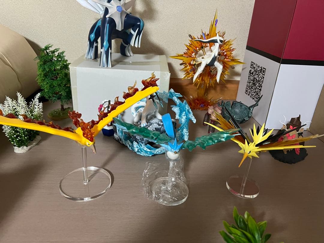 ポケモンスケールワールド　サンダー、ファイヤー、フリーザー