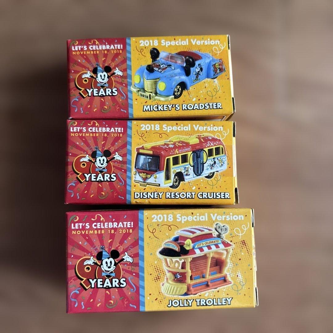 ☆未開封☆ディズニー トミカ 2018 ロードスター ジョリートロリー　レア