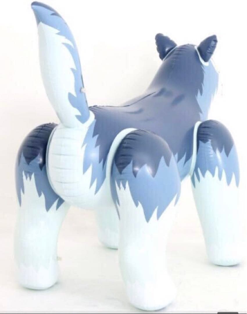 ウルフ　ツヤあり　フロート　空気ビニール風船　浮き輪　レア　新製品　希少