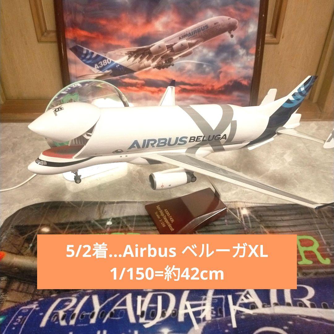 5/2着…ベルーガXL.／Airbus 1/150=約42cm