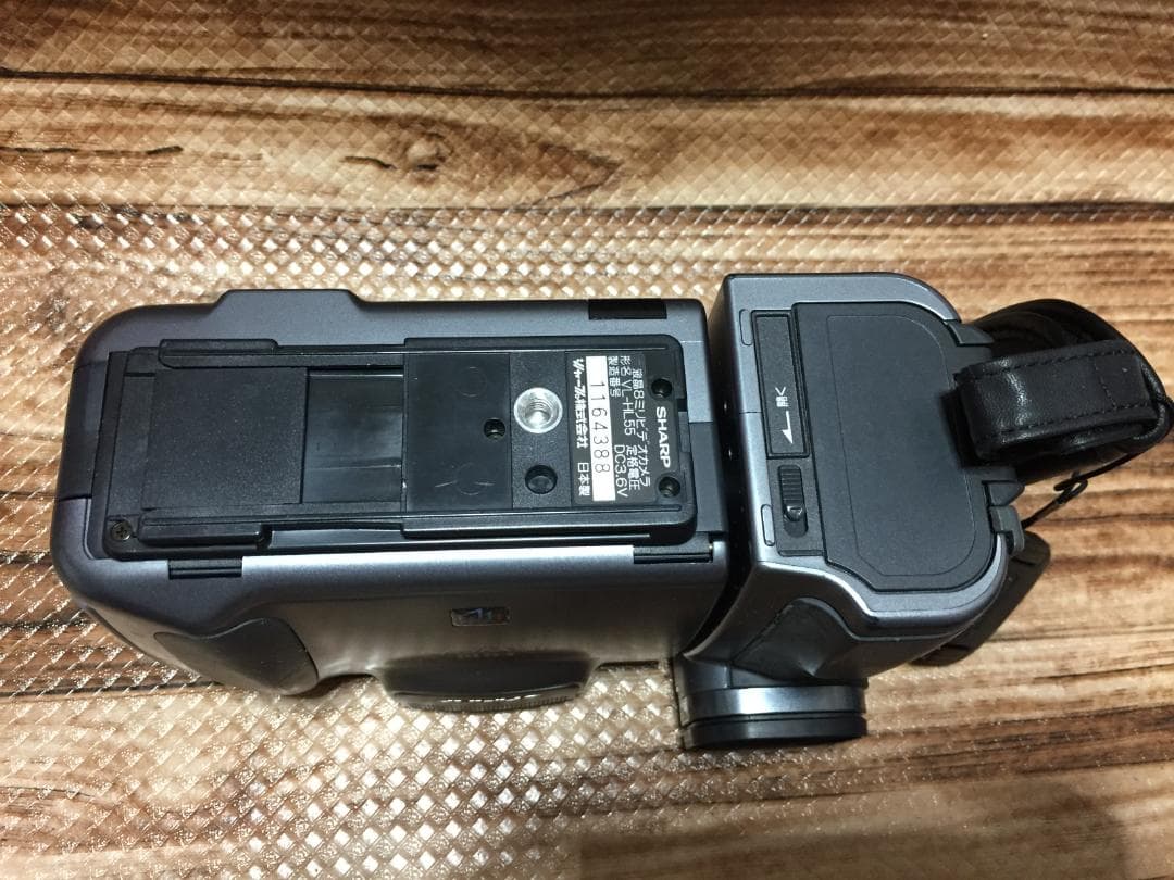 再生ダビングOK 動作良好　SHARP　VL-HL55　付属品有　Hi8　大画面