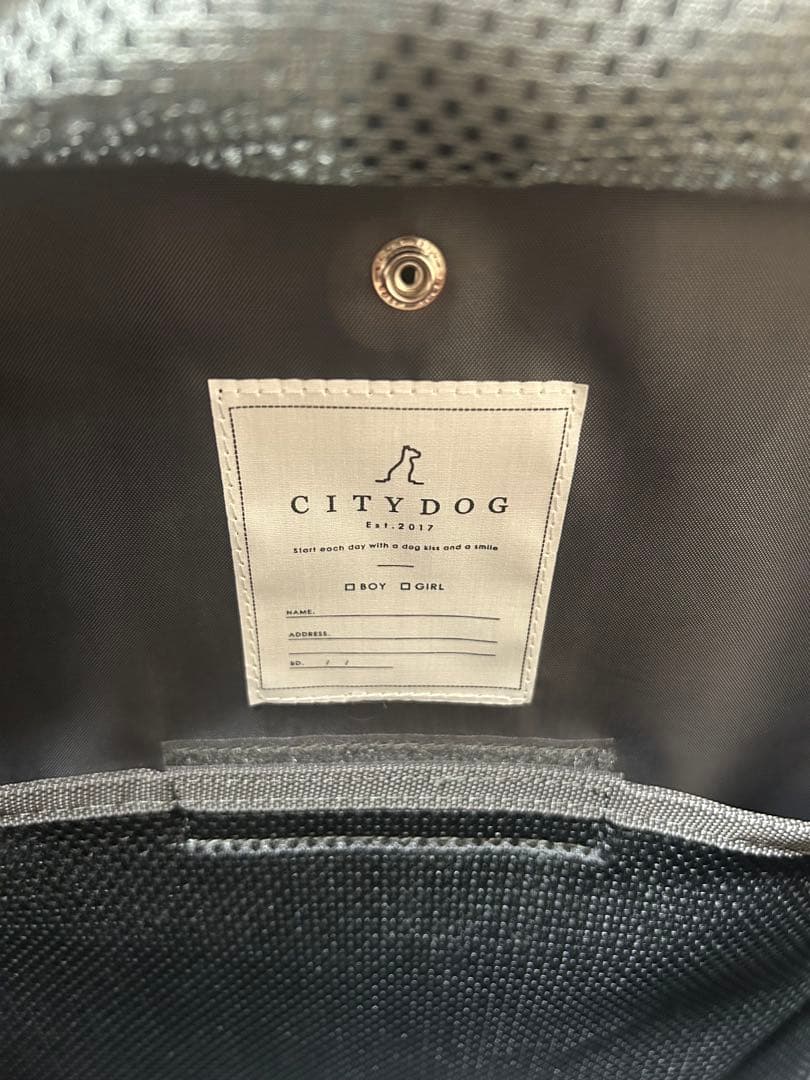 【値下げ】CITY DOG ペットリュック　 DEAN ＆ DELUCAコラボ