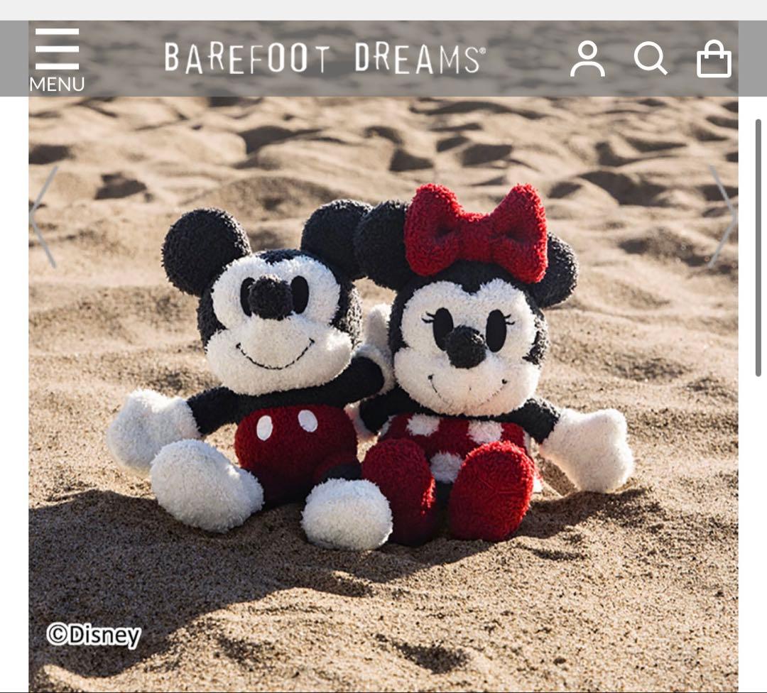 ミッキーマウス＆ミニーマウス ぬいぐるみセット