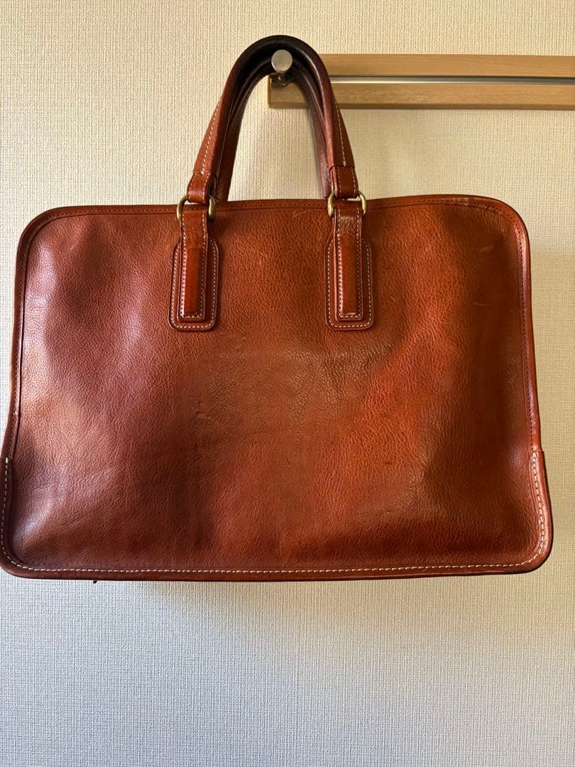 土屋鞄　ウルバーノ　アーバンブリーフ　ブラウン　ビジネスバック