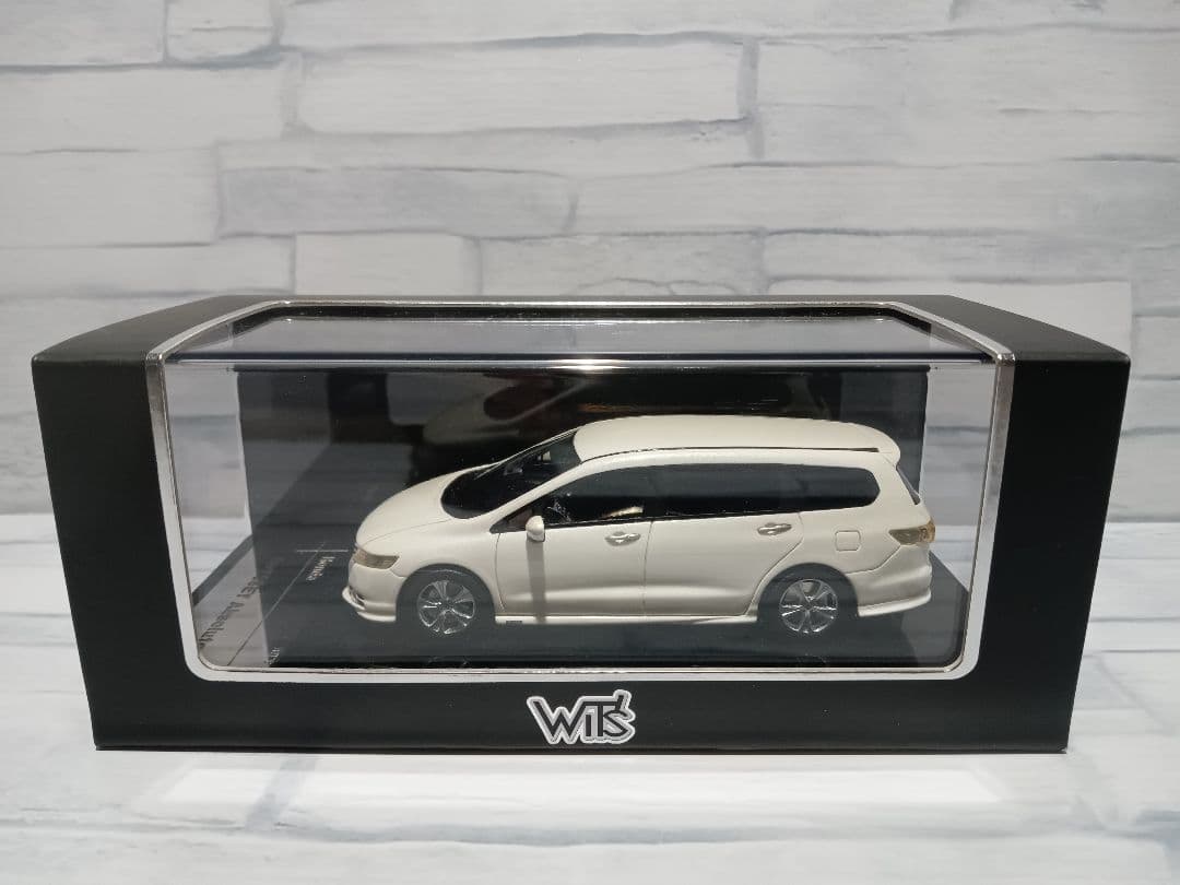 1/43 ホンダ　オデッセイ　RB3/RB4　アブソルート　ミニカー　ホワイト