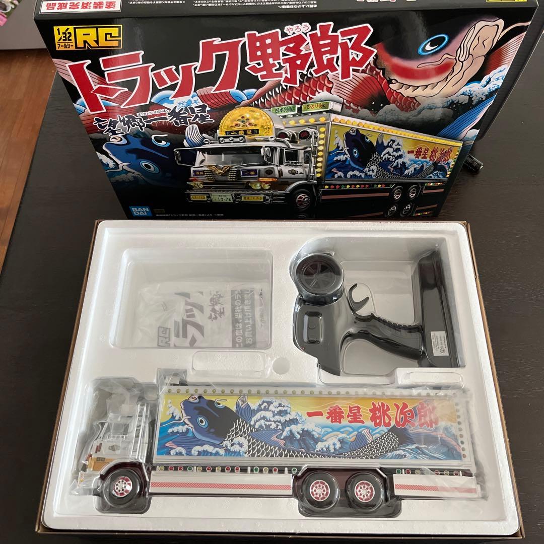 【ほぼ新品】1/32 RC トラック野郎　望郷一番星