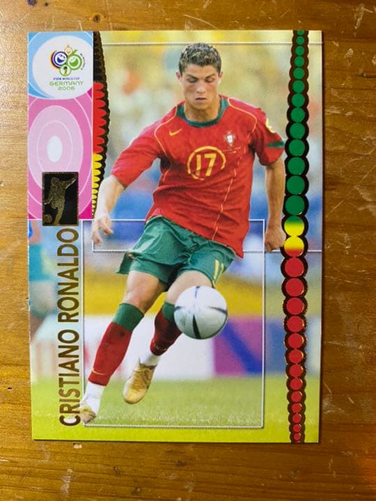 PANINI 2006 world cup クリスティアーノ・ロナウド