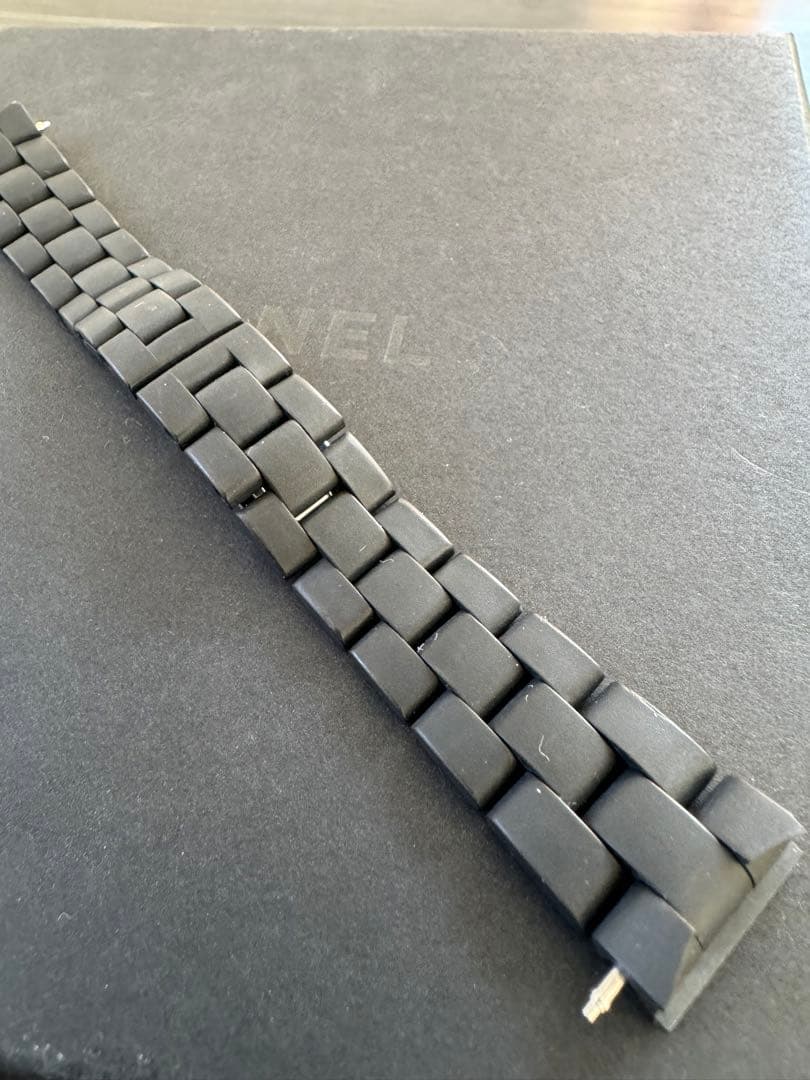 CHANEL J12 純正　ラバーベルト33ミリ