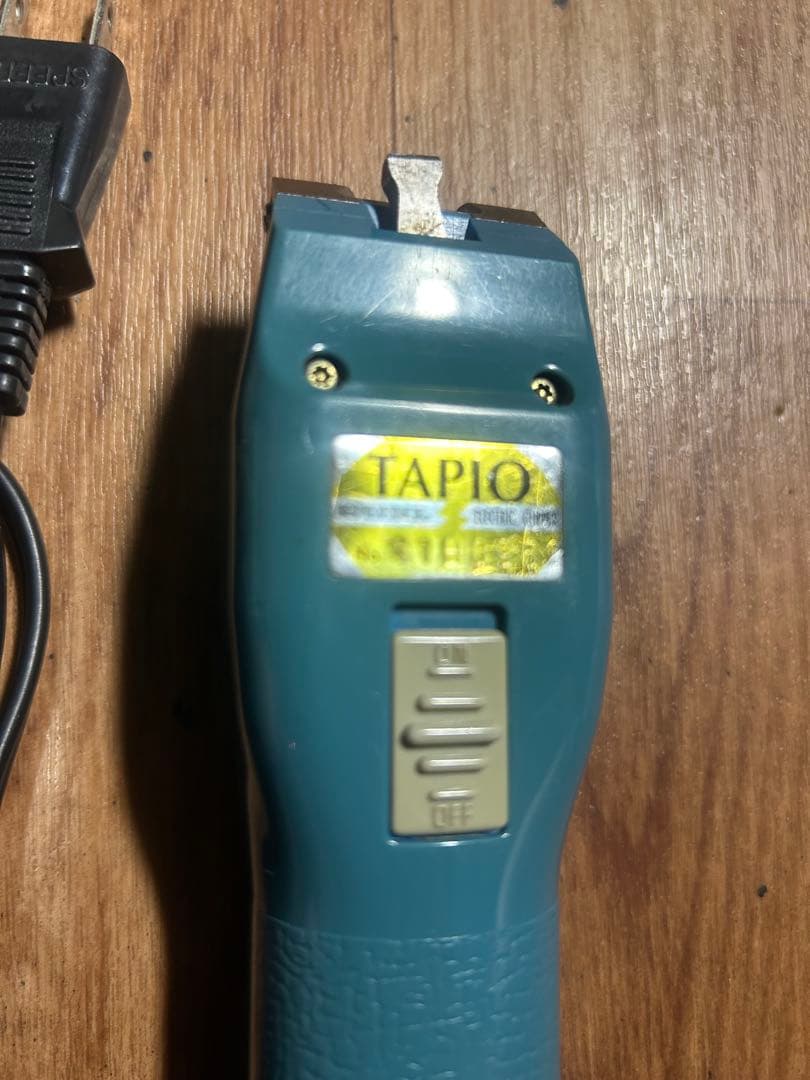 スピーディック TAPIO 電動バリカン