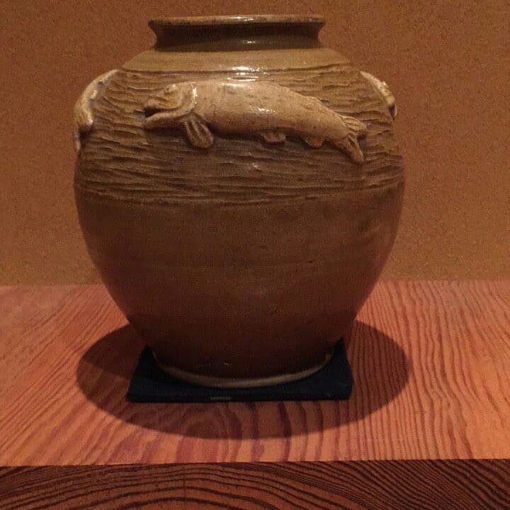 希少作(幻) 真作 法正寺 (法勝寺:板窯) 花瓶