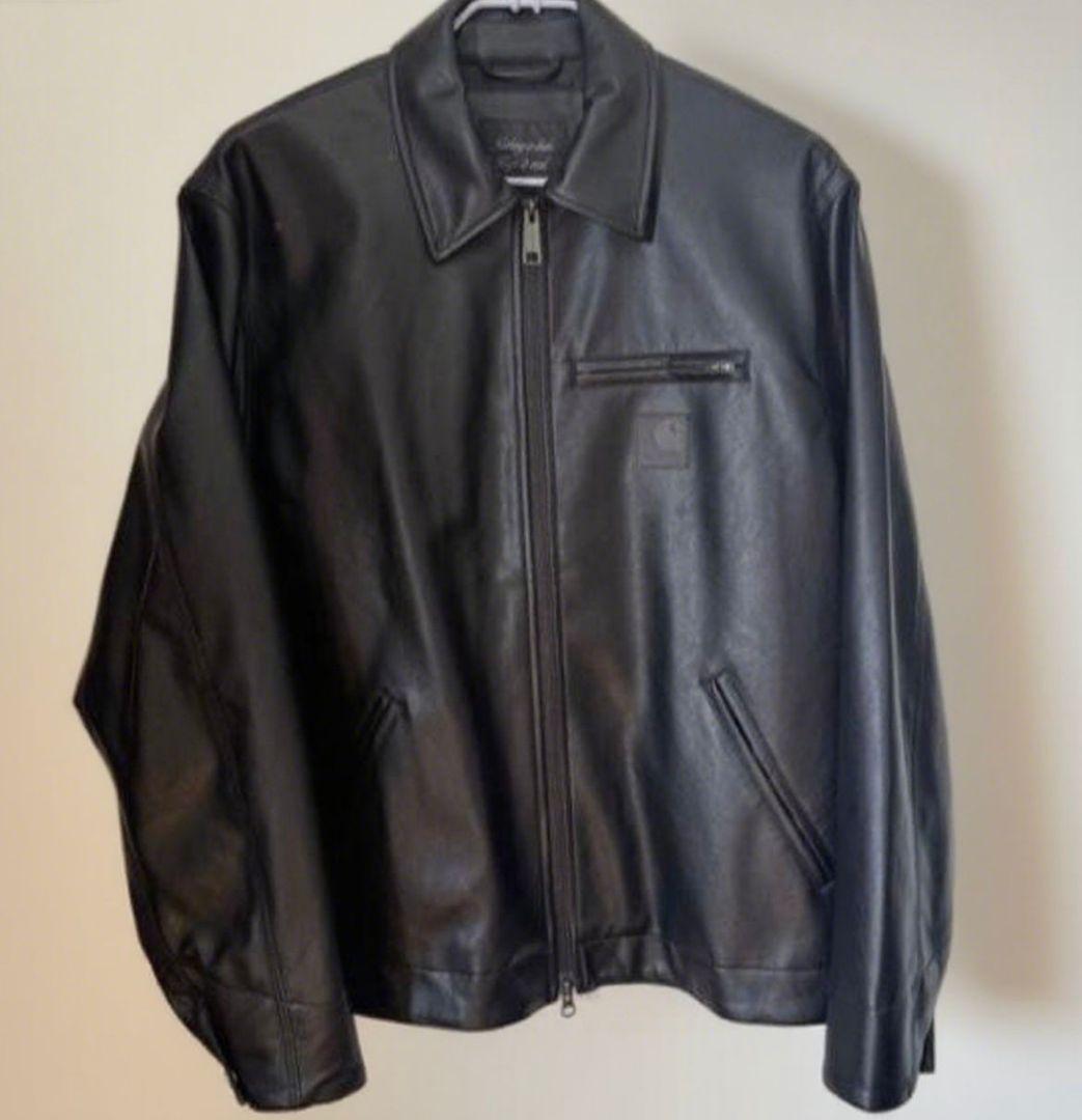 ジャケット・アウター Carhartt WIP DETROIT LEATHER JACKET M