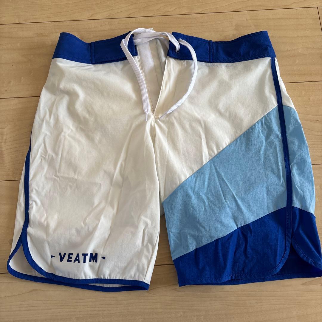VEATM 水着 Mサイズ ホワイト・ブルー