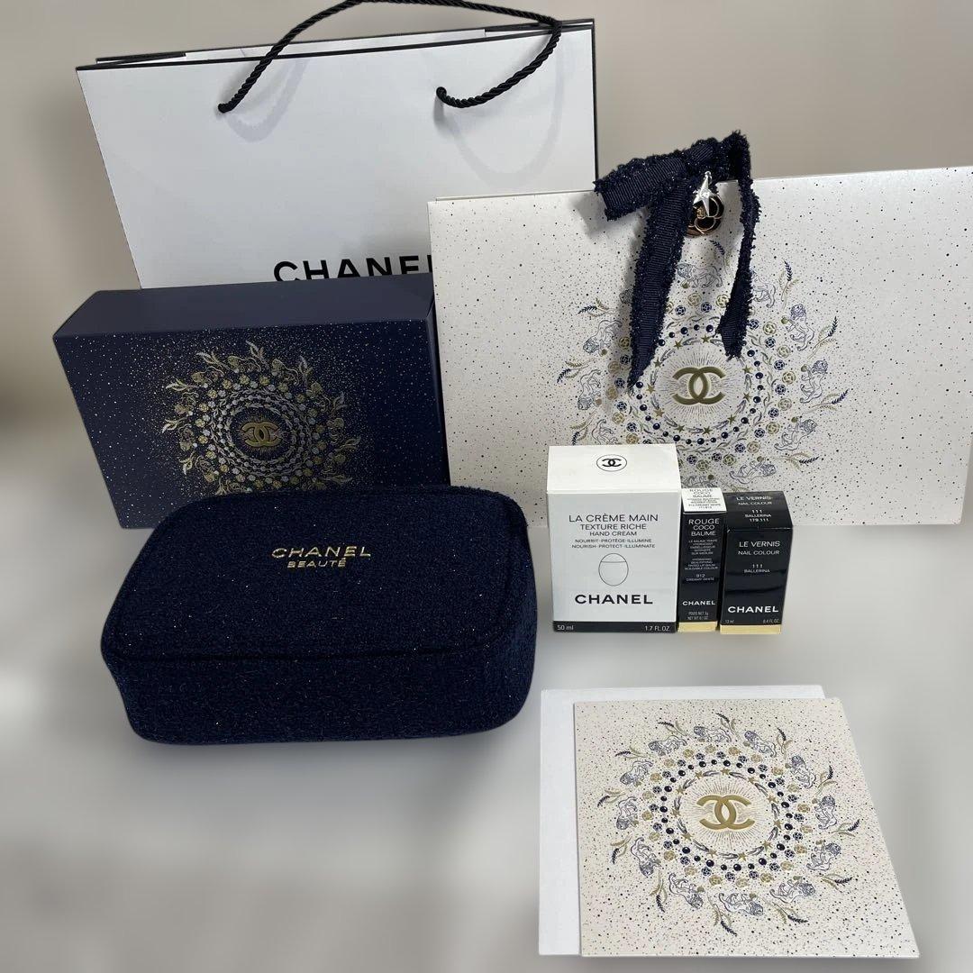 CHANEL2025年コフレ　ショッパー＆リップネイルケアセット【新品】