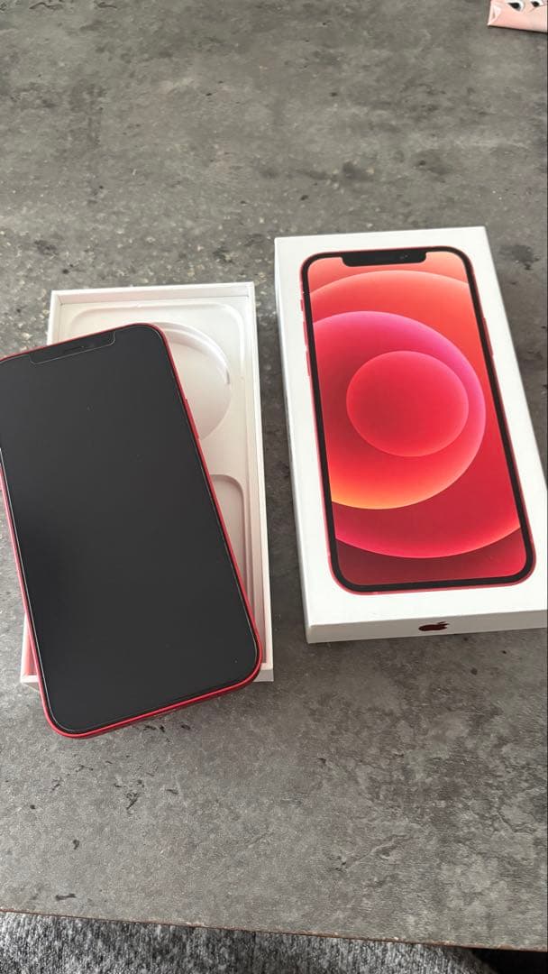 Apple iPhone 12 (PRODUCT(RED)) 128GB本体